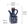 250ml Keramik Ölflasche,Olivenöl Dispenser Mit Kork Produktbild-Vorschau 2
