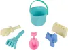 Sandspielzeug Set farbenfroh mit Eimer (15 cm), 2 Produktbild-Vorschau 1