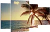 Bild auf Leinwand - Leinwandbild - Wolke exotischer Palm- Produktbild-Vorschau 1