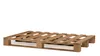 Lermowood Palettenbett 160 x 200 cm Eiche Holzbett Produktbild-Vorschau 2