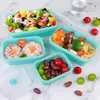 balenie 4 skladacích silikónových nádob, úložný box s Náhľad obrázku produktu 3