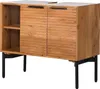 home24 Massiver Waschbeckenunterschrank - Akazie Massiv Produktbild-Vorschau 1