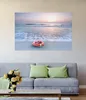 Wallario Poster - Rettungsring am Strand bei Produktbild-Vorschau 2