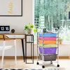 vozík se 6 zásuvkami, úložný vozík na univerzálních Náhled obrázku produktu 2