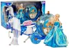 Set di bambole con cavalli in carrozza blu Anteprima dell’immagine prodotto 1