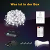 Lichtervorhang Aussen Warmweiß 1200LEDs Eisregen Produktbild-Vorschau 9
