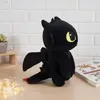 Grande Mascotte Drago Nero 60 Cm - Amico Di Peluche Per Anteprima dell’immagine prodotto 4