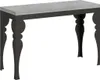 Klapptisch 120x45/90 cm Paxon Double Cement Anthrazit Produktbild-Vorschau 1
