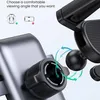 Close-up of a car phone holder, showing its adjustable joints and mounting mechanism. Náhled obrázku produktu