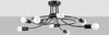 Lampa sufitowa LEVAR czarna 8xE27x15W metal wym:28x58x58cm Podgląd zdjęcia produktu 9