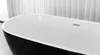 Sanotechnik Badewanne 170x75x58 cm Freistehend CUBA Acryl Produktbild-Vorschau 6