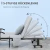 HOMCOM Skladacie hosťovské lôžko s kolieskami, cestovné Náhľad obrázku produktu 6