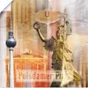 ARTland Poster Berlin Skyline Collage V Größe: 30x30 cm Produktbild-Vorschau 1