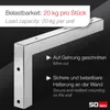 SOTECH Wandkonsole L-Winkel WK450 450 x 150 x 30 mm Produktbild-Vorschau 3