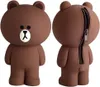 Astuccio 3D "Orso bruno" creativo: borsa portaoggetti per Anteprima dell’immagine prodotto 3