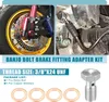 Banjo Boulon Frein Raccord Adaptateur 3 an 3/8"x24 Simple Voir les images du produit 2