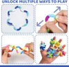 6 Stück Tangle Fidget Toy, Fidget Toys Set, Zappelspielzeug Produktbild-Vorschau 5