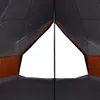 Möbel Tipi-Familienzelt 10 Personen Grau und Orange Produktbild-Vorschau 8