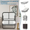 Letto pieghevole Ikodm, 90x200 cm, con materasso Anteprima dell’immagine prodotto 2