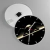 Wanduhr - Rund - Glasuhr - Nackter Körper Modell Produktbild-Vorschau 2