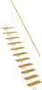 Pertura Mittelholmtreppe Hera Buche Weiß Gerade 75 cm 11 Produktbild-Vorschau 1