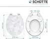 SCHÜTTE WC sedátko s motivem DIAMOND High Gloss s dřevěným Náhled obrázku produktu 7