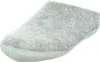 A single gray slipper is shown against a white background. Produktbild-Vorschau