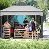 Skladací pavilón Izrielar Pop-up 3,3×3,3×2,68 m – záhradný Náhľad obrázku produktu 10