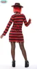 Kostüm Outfit Kleid Mordeca Freddy Halloween M Produktbild-Vorschau 8