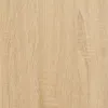vidaXL Scaffale a muro rovere Sonoma 90x16x78 cm materiale Anteprima dell’immagine prodotto 6