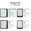 imoshion Canvas Sleepcover Klapphülle mit Stand Kobo Libra Produktbild-Vorschau 6