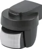 A black and gray Homematic IP motion detector with a dusk sensor. Produktbild-Vorschau