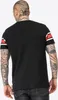 Herren T-Shirt normale Passform HEMPRIGGS Black/Red/White L Produktbild-Vorschau 4