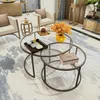 A living room scene with a couch, chairs, and a coffee table set. Náhľad obrázku produktu