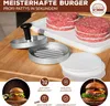 bremermann Burgerpresse / inkl. 50x Antihaft-Trennblätter - Produktbild-Vorschau 2