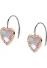 FOSSIL Vintage Glitz, Ohrhänger opalisiernder Schimmer, mit Produktbild-Vorschau 2