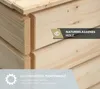 Westmann Asket XL Garten Hochbeet aus Holz ohne Boden Produktbild-Vorschau 3