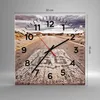 Wanduhr - Quadrat - Glasuhr - USA Route 66 Reise - 30x30cm Produktbild-Vorschau 3