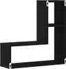 vidaXL Wandregal 2 stk. Schwarz Eichen-Optik 50 x 15 x 85 Produktbild-Vorschau 5