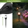 LUMILED solárna záhradná baterka sada 4 solárnych svetiel Náhľad obrázku produktu 14