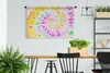 MuchoWow® Wandteppich Wandbehang Sommer - Krawattenfärbung Produktbild-Vorschau 2