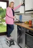 WENKO Klapp Hocker Tritt Klapptritt Sitz Stuhl Faltbar Produktbild-Vorschau 3