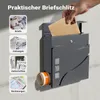 Designová poštovní schránka Wiltec V28 antracitová 370 x Náhled obrázku produktu 11