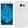 PhoneNatic Case kompatibel mit Samsung Galaxy S7 - weiß Produktbild-Vorschau 1