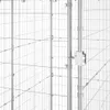 vidaXL Outdoor-Hundezwinger mit Dach Verzinkter Stahl Produktbild-Vorschau 9
