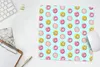 MuchoWow® Mauspad Mousepad Farben - Muster - Donut 30x30 cm Produktbild-Vorschau 5