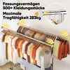 HOKEEPER Schwerlast Kleiderständer auf Rollen, Doppelter Produktbild-Vorschau 4