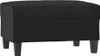 vidaXL Fußhocker Schwarz 70x55x41 cm Kunstleder Produktbild-Vorschau 4