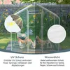 Kurnik o wymiarach 2x2x2 m z zamkiem zabezpieczającym i Podgląd zdjęcia produktu 5