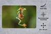 MuchoWow® Mauspad Mousepad Rotaugenlaubfrosch im Dschungel Produktbild-Vorschau 2